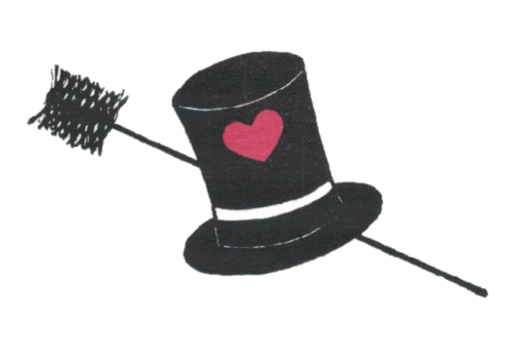 Tophat and Brush Logo